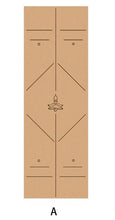 Load image into Gallery viewer, 70 in Yoga mat Fitness Natural Cork mats Pilates Sport Slimming Balance Training Gym with Position Line Non Slip Gymnastics Pad