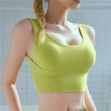 Load image into Gallery viewer, 2019 Female Sport Top Women T-shirt Crop Top Yoga Gym Fitness Sleeveless Vest Running Training Clothes for Women Yoga top