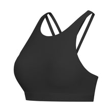 Load image into Gallery viewer, Sexy Back Crisscross Straps Running Sports Bra Women Activewear High Neck Medium Support Workout Yoga Bra Tops
