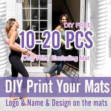 Load image into Gallery viewer, 20mm Super Thick Fitness Yoga Mat 183*60cm Premium NBR  Pilates Exercise Tapete Gymnastics Dance Mats Yoga Gym Supply DIY Print
