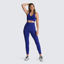Load image into Gallery viewer, 2020 2PCS Women's Seamless Yoga Set Sportswear Sports Bra+Leggings Fitness Pants Gym Running Suit Exercise Clothing Athletic
