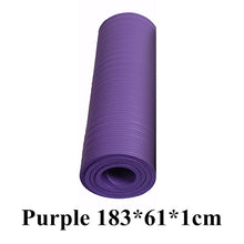 Load image into Gallery viewer, Universal Thicken Foam Yoga Mat 10mm Thick Gymnastics Exercise Pad For Body Building Durable Sports Training Mat
