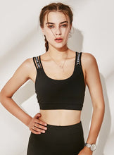 Load image into Gallery viewer, New yoga sports bra Women's double shoulder strap small strap fitness vest beauty back sports underwear
